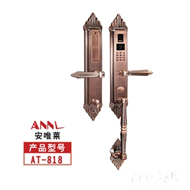 安唯萊智能鎖 全銅智能鎖 別墅防盜門指紋密碼鎖