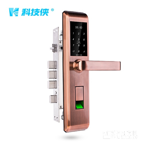 科技俠智能鎖 家用防盜門指紋鎖