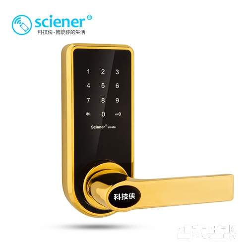 科技俠智能鎖 智能密碼門鎖 木門門鎖