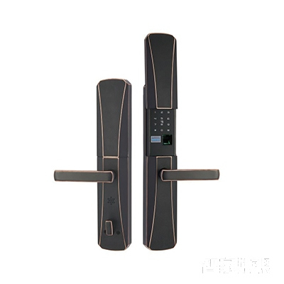 眾和物聯滑蓋智能鎖 自動靜音 液壓智能指紋鎖