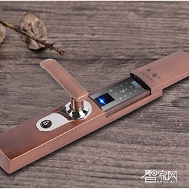 米倉滑蓋智能鎖 MC8102A指紋刷卡密碼鎖