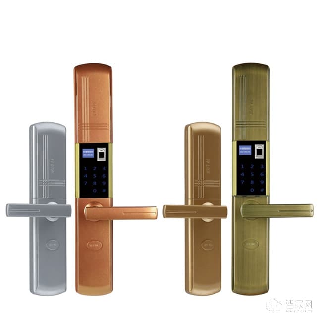 優(yōu)強白領(lǐng)公寓指紋密碼鎖 家用防盜智能鎖