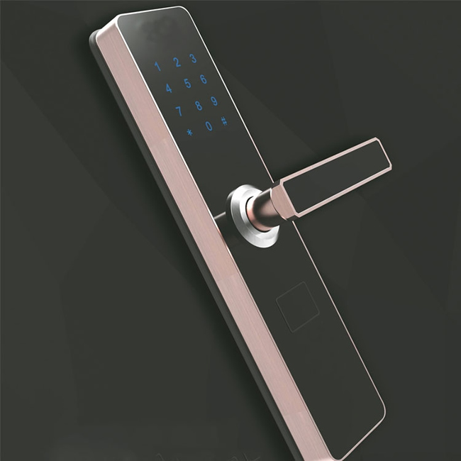 百思盾指紋鎖 辦公寫字樓智能感應卡鎖 家用智能密碼鎖