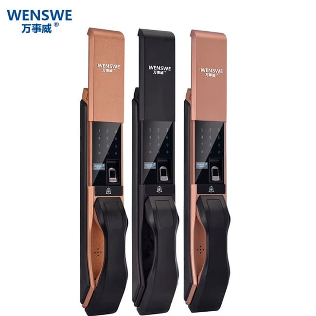 萬事威全自動指紋鎖 紅外識別感應(yīng)鎖