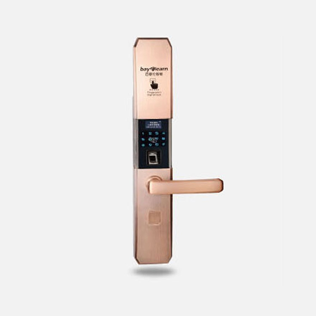 百意倫家用智能指紋密碼鎖 防盜門電子鎖