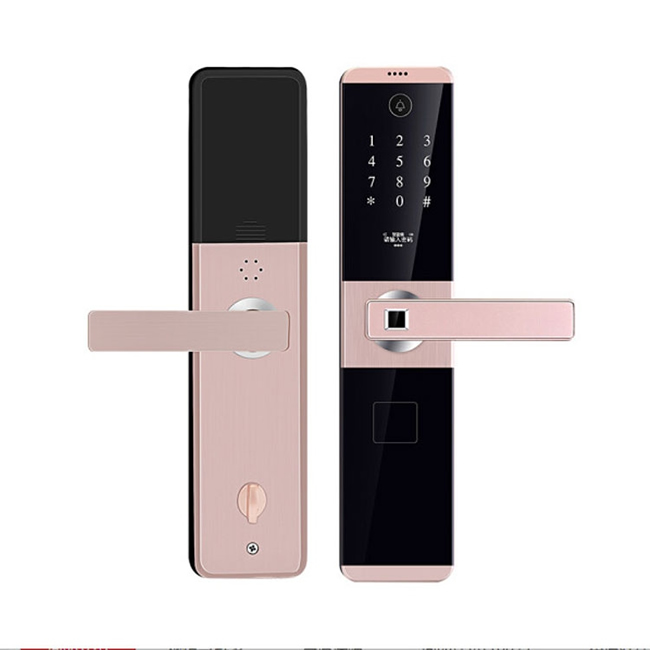 云領半導體家用防盜門鎖 出租房電子密碼鎖