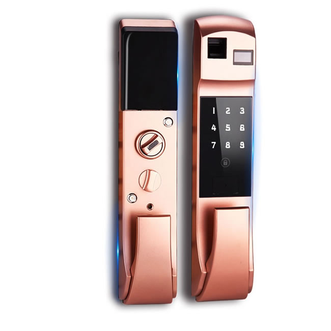 克諾雷智能鎖 家用防盜門智能鎖 全自動密碼鎖