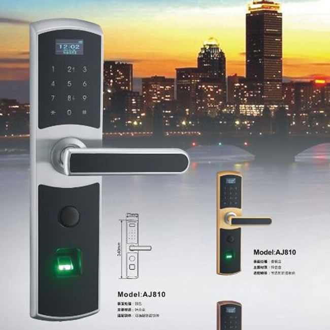 起元智能鎖 安吉莉爾辦公酒店智能鎖 公寓指紋密碼鎖