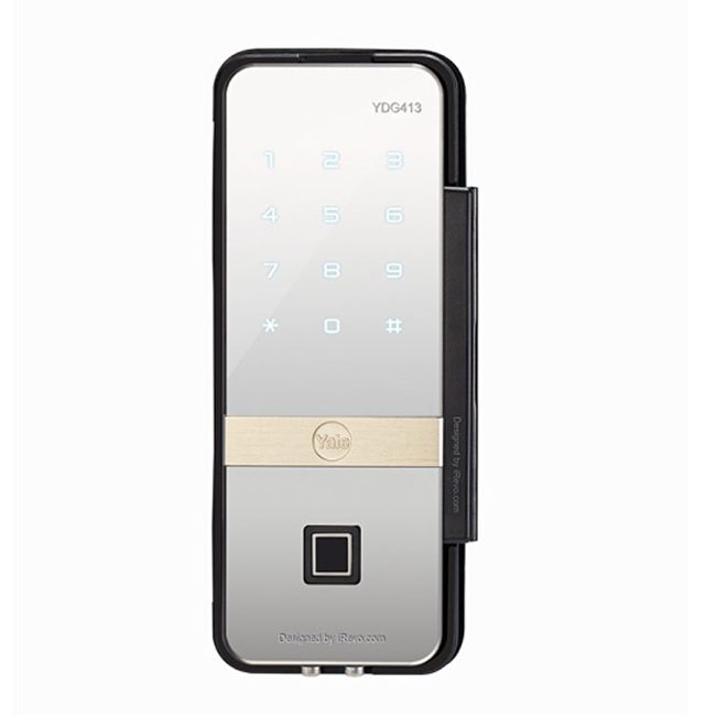耶魯YALE免開孔單雙開門推拉門鎖 YDG413 