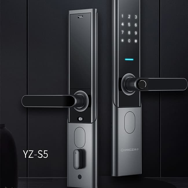 揚子智能鎖 S5半自動家用滑蓋智能鎖