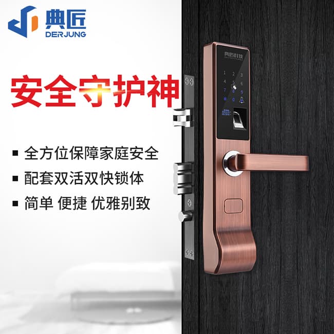 典匠智能鎖 D6015家用防盜門密碼鎖大門鎖