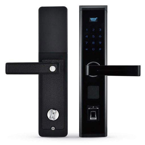 佳衛(wèi)防盜門鎖 家用防盜門指紋鎖 室內(nèi)門木門智能鎖