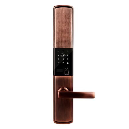 帝豐智能鎖 鋅合金滑蓋指紋鎖密碼鎖刷卡鎖