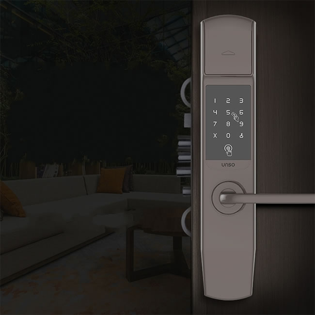 云碩智能鎖 遠程密碼鎖防盜門密碼鎖電子鎖