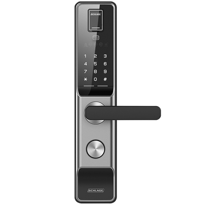 西勒奇指紋鎖 Q6家用防盜門密碼鎖自動上鎖