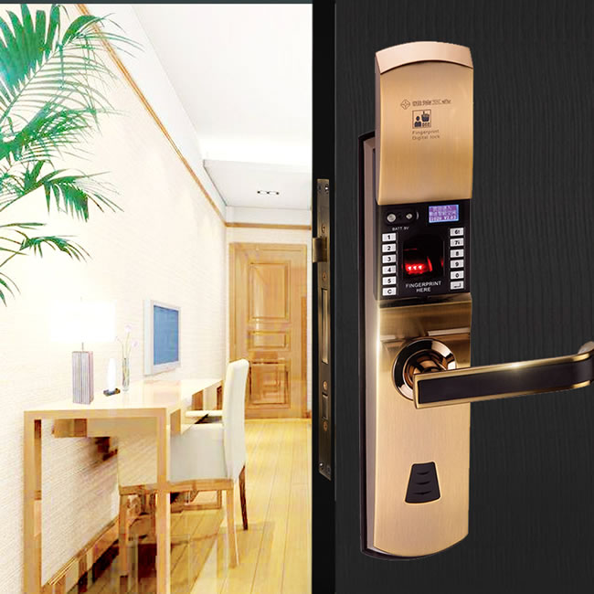 雅潔智能門(mén)鎖 AJ1021-01防盜大門(mén)密碼鎖戶(hù)外家用