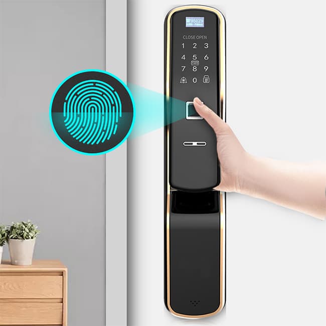 美利保指紋鎖 M900電子門鎖手機(jī)遠(yuǎn)程鎖