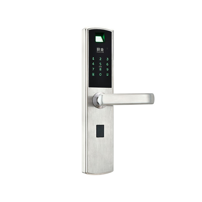 巨力指紋鎖 S01不銹鋼智能防盜門鎖