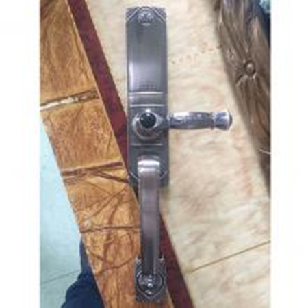 皇佳金指緣智能鎖 D6203感應自動滑蓋全自動指紋鎖