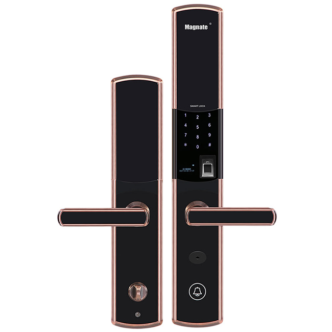 巨頭智能鎖 自動識別滑蓋密碼鎖智能門鎖