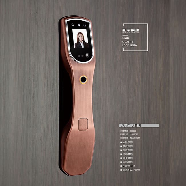 超常智能鎖 CCSY 人臉1號智能鎖