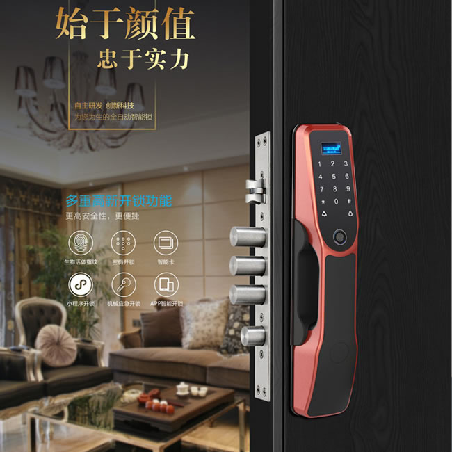 安源智能鎖 夢(mèng)想一號(hào)指紋密碼鎖