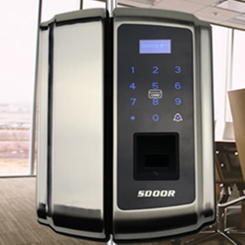 英仕諾智能鎖 辦公玻璃門專用鎖