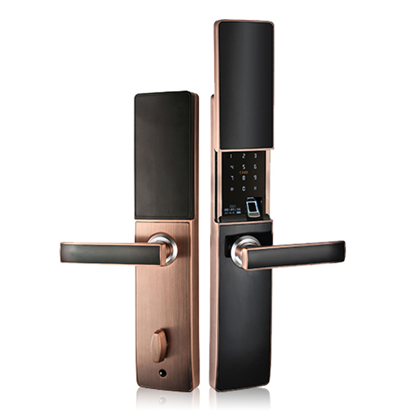 鎧麥斯智能鎖 K2半自動(dòng)滑蓋指紋密碼鎖