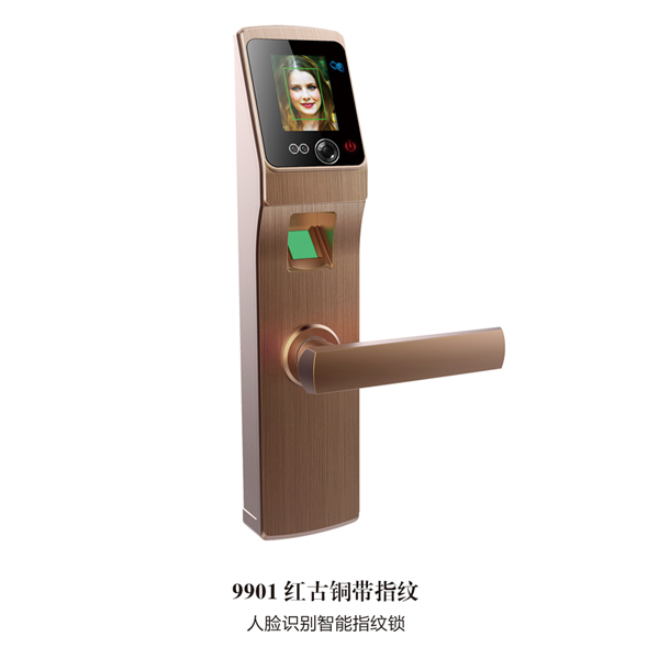 多麥福智能鎖 9901人臉識別智能指紋鎖