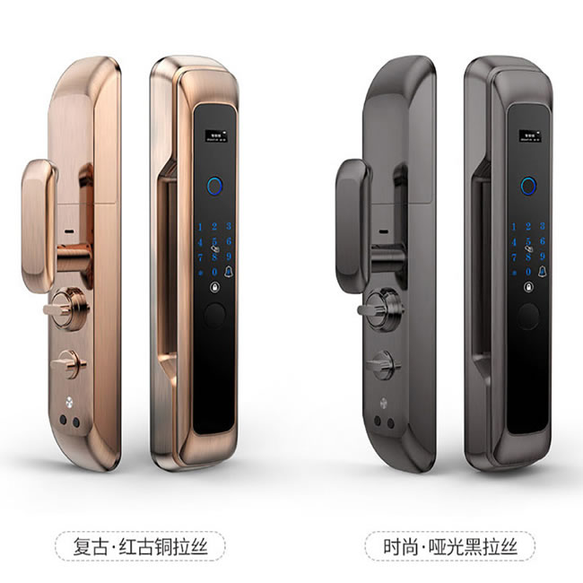 比格漢斯智能鎖 A1航空級合金材質推拉式智能鎖