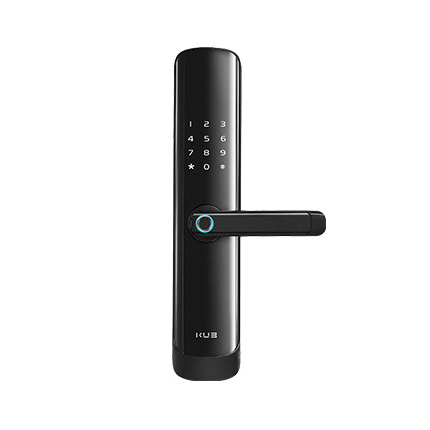 KUB智能鎖 KX2曲面鎖身密碼指紋智能鎖