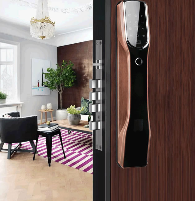 金帝冠智能鎖 全自動(dòng)指紋鎖