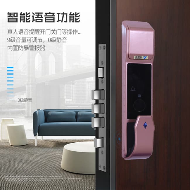 維曼斯智能鎖 V9S全自動推拉式家用智能鎖