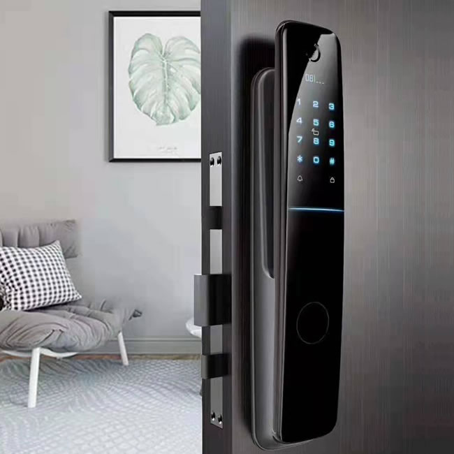 芯盾威龍智能鎖 X16家用防盜門指紋鎖