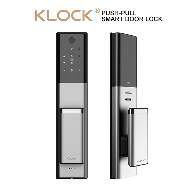 KLOCK智能鎖 一諾KLOCK200全自動(dòng)推拉式指紋鎖