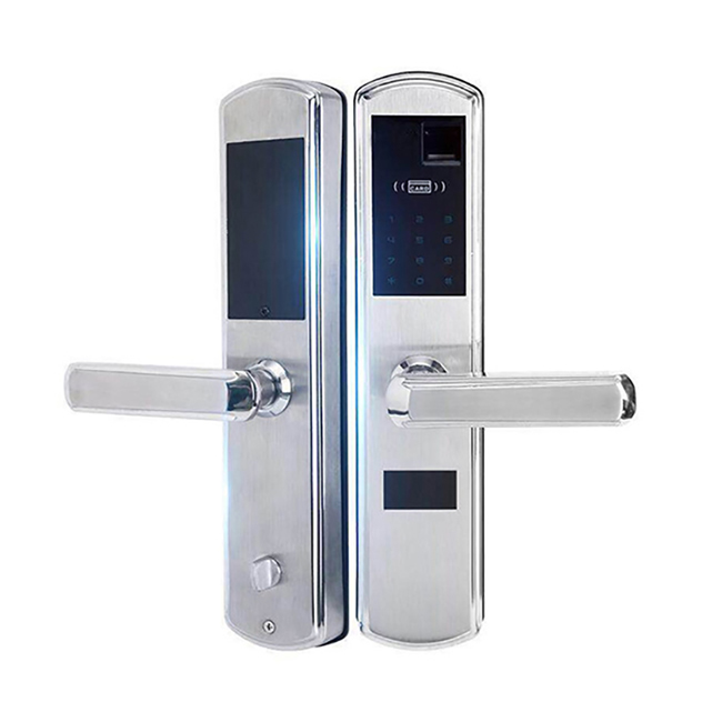 宇滬智能鎖 全自動(dòng)直板密碼指紋鎖