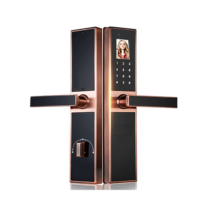 宇滬智能鎖 人臉識(shí)別智能鎖