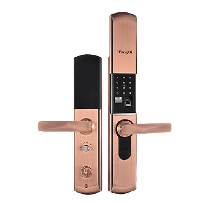 唐締智能鎖 HX03滑蓋智能鎖家用防盜門(mén)鎖