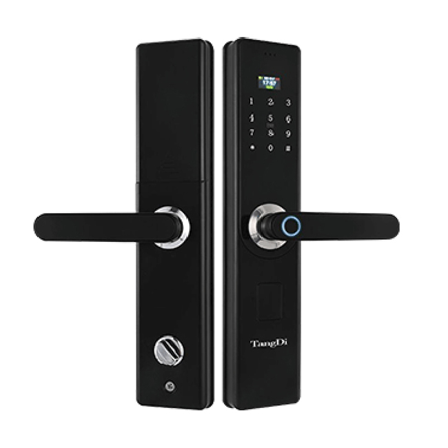 唐締智能鎖 YL04全自動(dòng)直板密碼指紋鎖