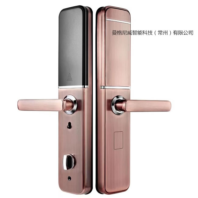 曼格尼智能鎖 MH-02半自動滑蓋型一握開智能鎖