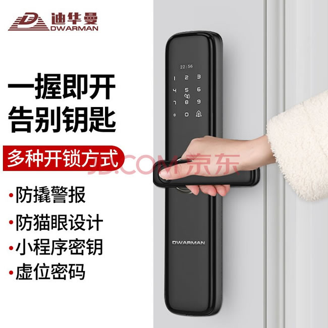 迪華曼智能鎖 家用電子防盜門鎖