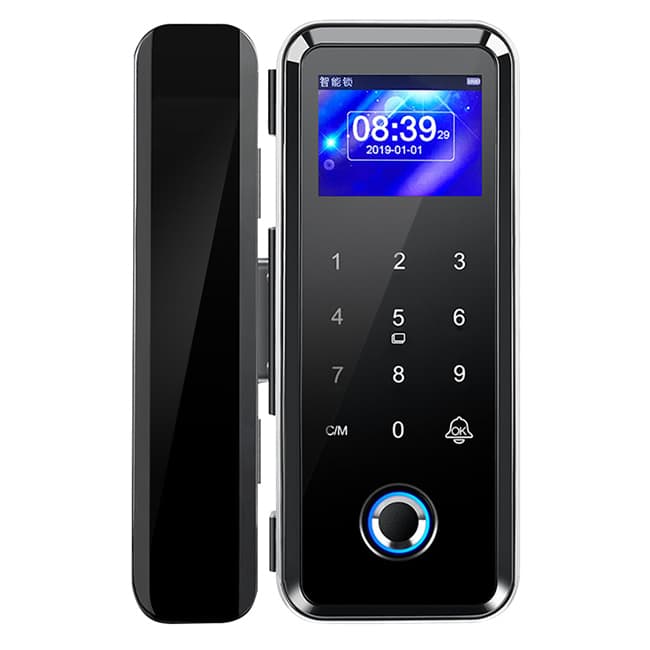 藍君智能鎖 雙開密碼鎖辦公室智能門禁鎖