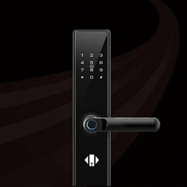 小犬智能鎖 防貓眼撥鍵 反鎖旋鈕設(shè)計