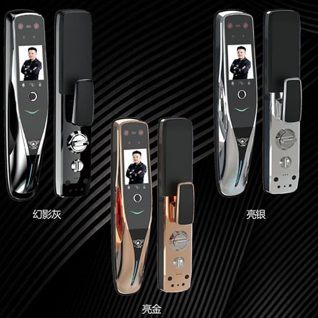 大拇指智能鎖和諧9號刷臉款 防盜報警