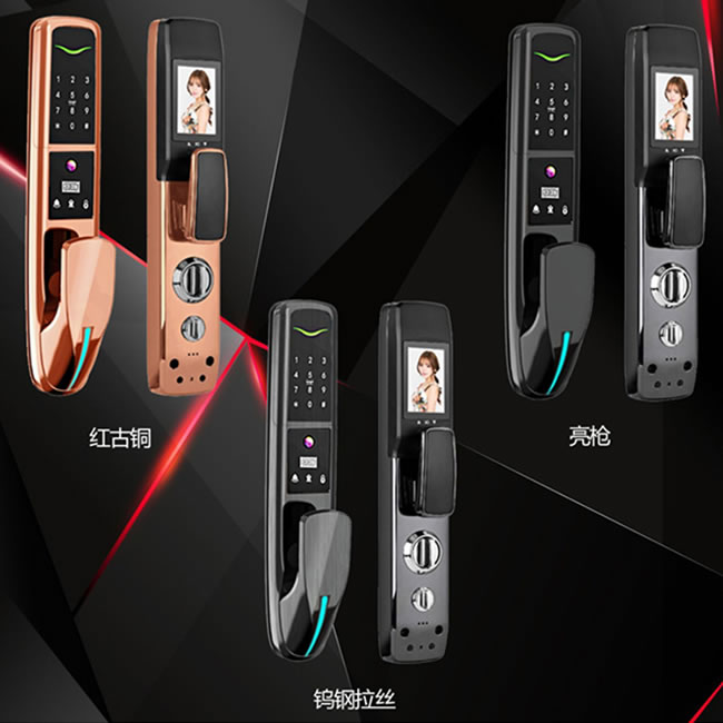 大拇指智能鎖和諧號Z7視頻款 超薄直板