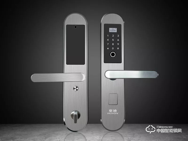 皇迪最新款不銹鋼智能鎖上市了！
