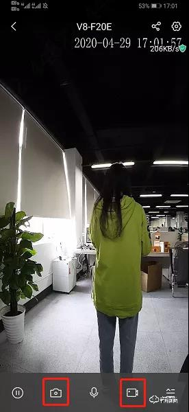 樂橙V8視頻鎖：開通云存儲功能，140°超大廣角畫面覆蓋