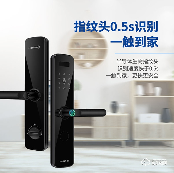 國民安全智能鎖新品F1強勢上市！安全性再升級，可防貓眼防反鎖！