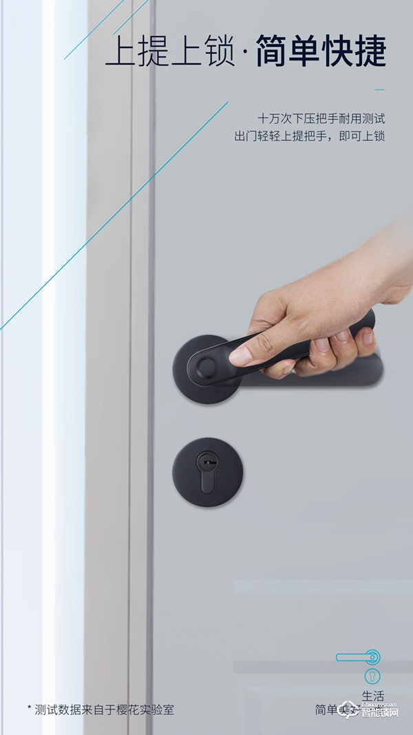【房門新寵·簡約之選】櫻花DZ-7003分體室內門智能鎖 新品上市 【房門新寵·簡約之選】櫻花DZ-7003分體室內門智能鎖 新品上市