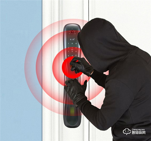 榮事達RSD-M6可視全自動智能鎖：集攝像頭、智能貓眼以及智能鎖于一體